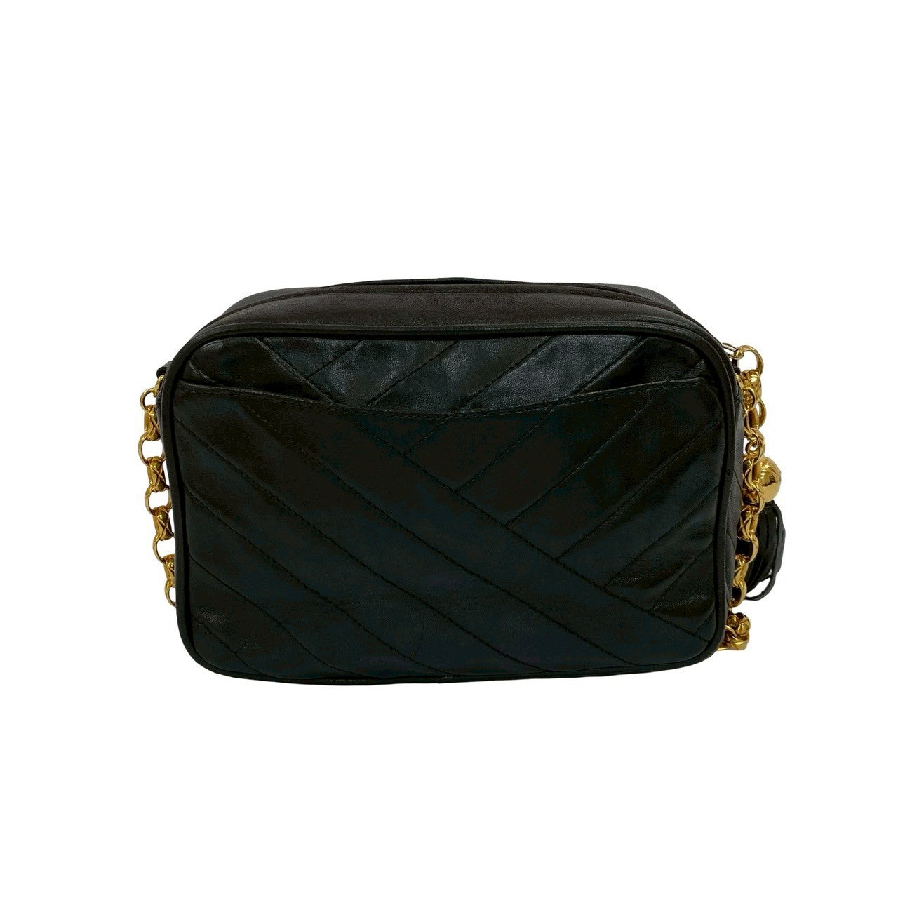 Chanel Coco Mark V Stitch Lambskin Shoulder Bag