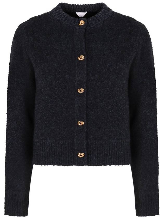 Luxury Bottega Veneta Luxury Bottega Veneta Cardigan In Bouclé Wool