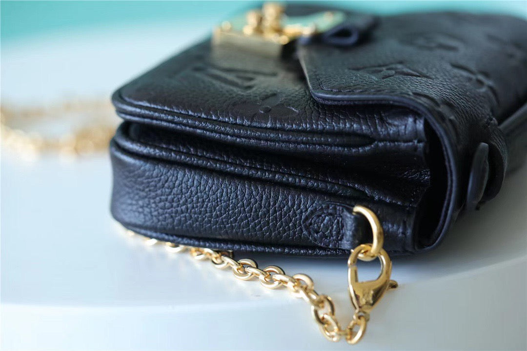 Top Quality Micro Metis Monogram Empreinte Black For Women, Womens Handbags, Shoulder And Crossbody Bags 5.5in/14cm Top Quality 