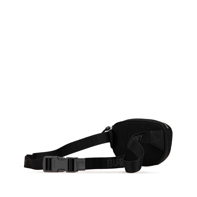 Burberry Cannon Logo Print Nylon Belt Bag