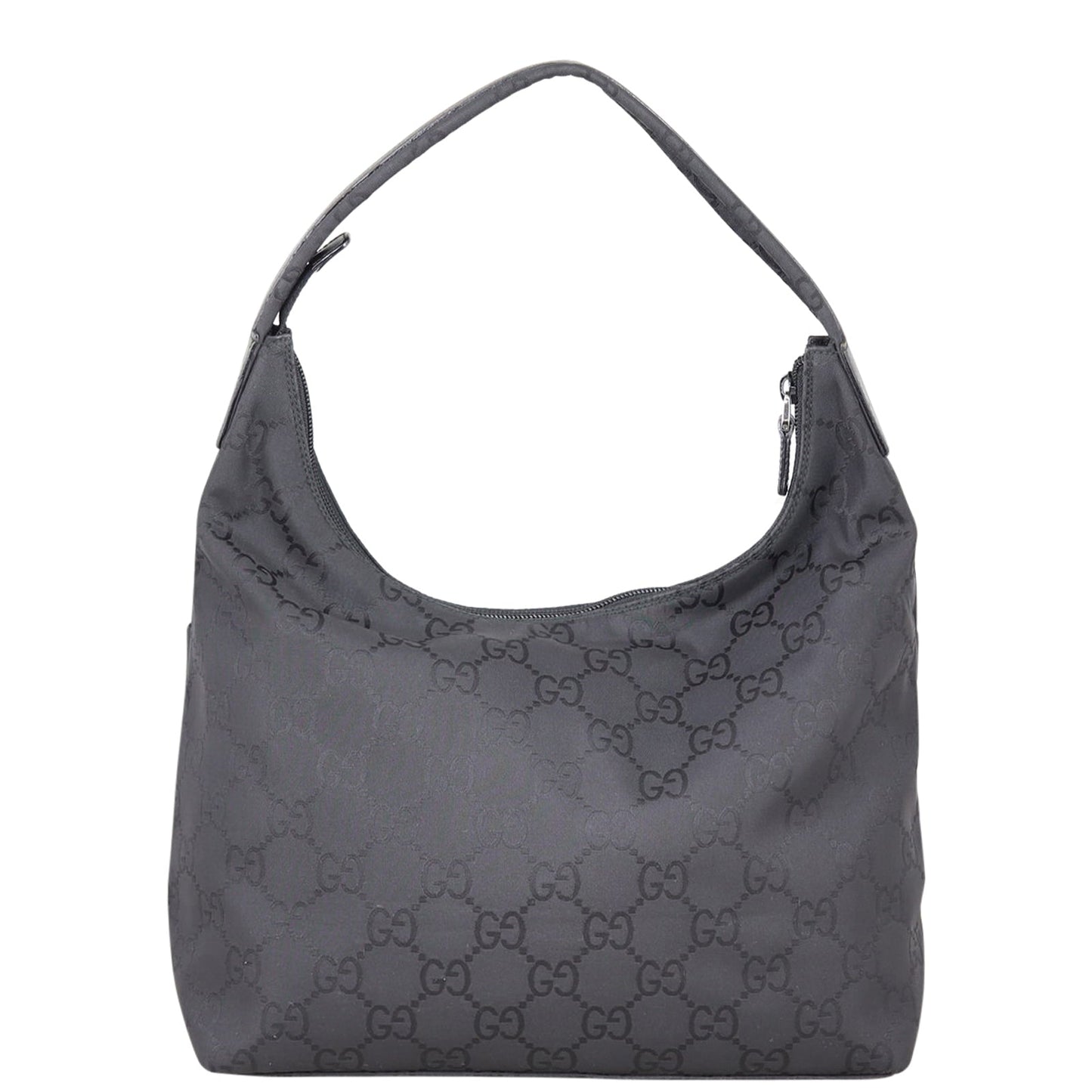 Gucci GG Nylon Zip Hobo