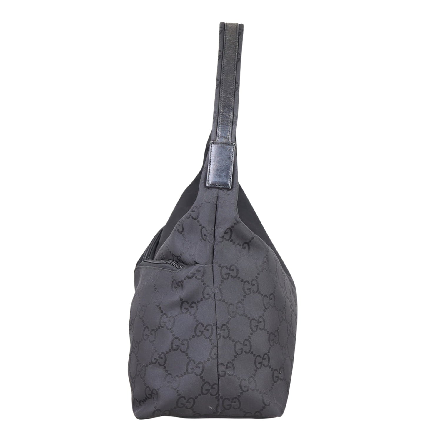 Gucci GG Nylon Zip Hobo
