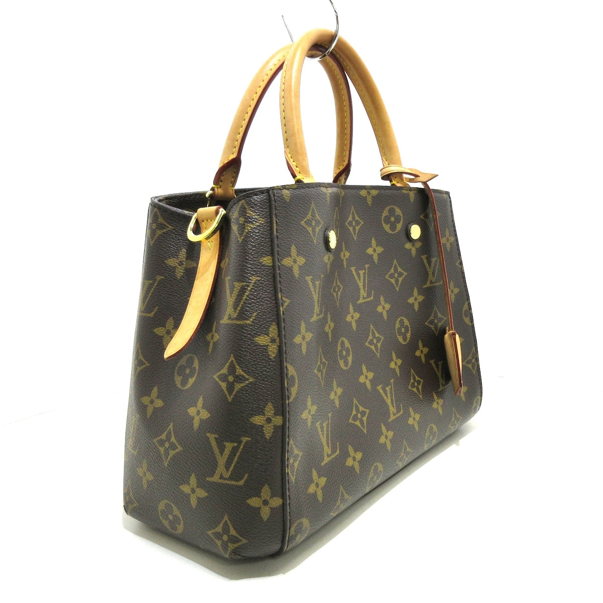 Louis Vuitton Brown Canvas Montaigne handbag bag