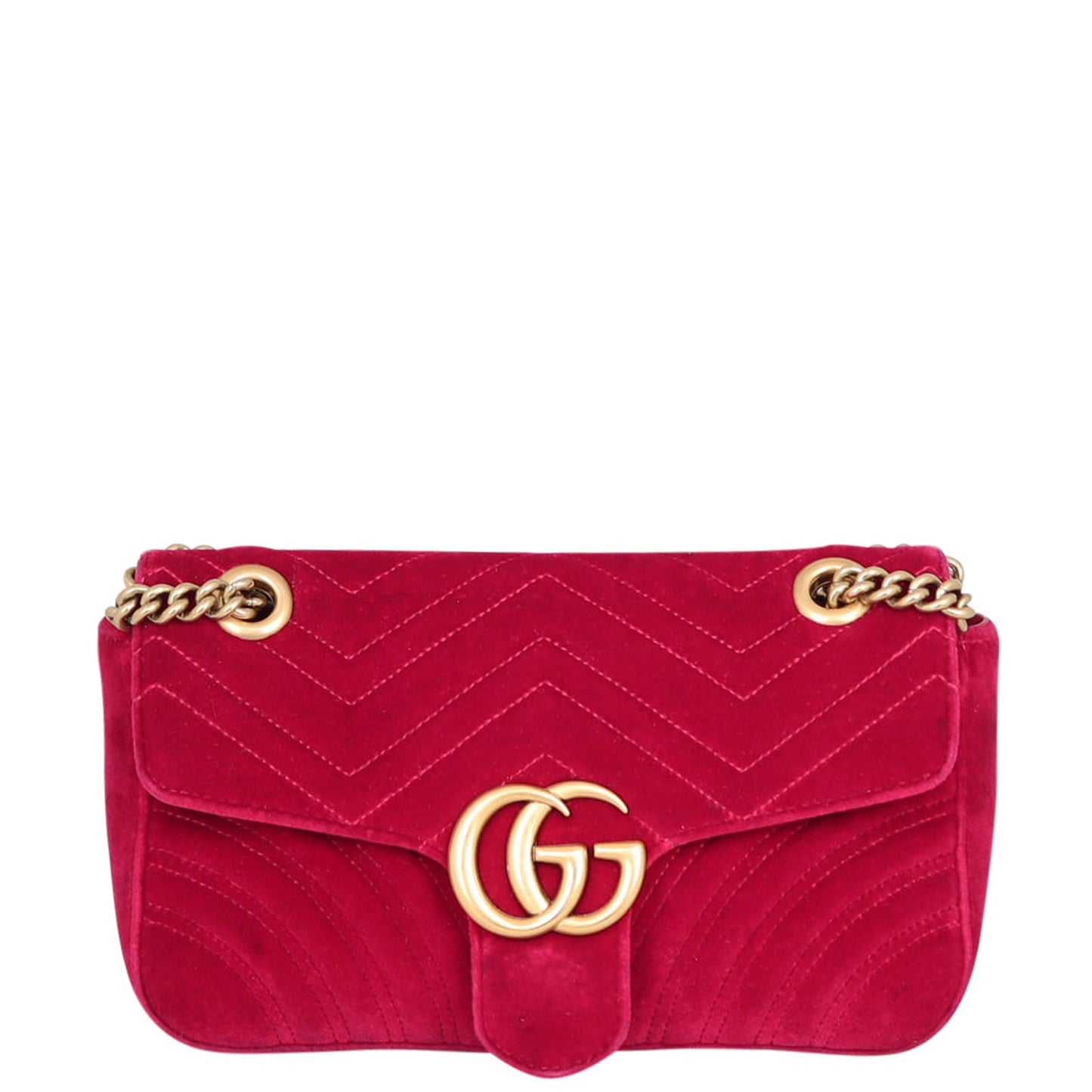 Gucci GG Marmont Velvet Small Shoulder Bag
