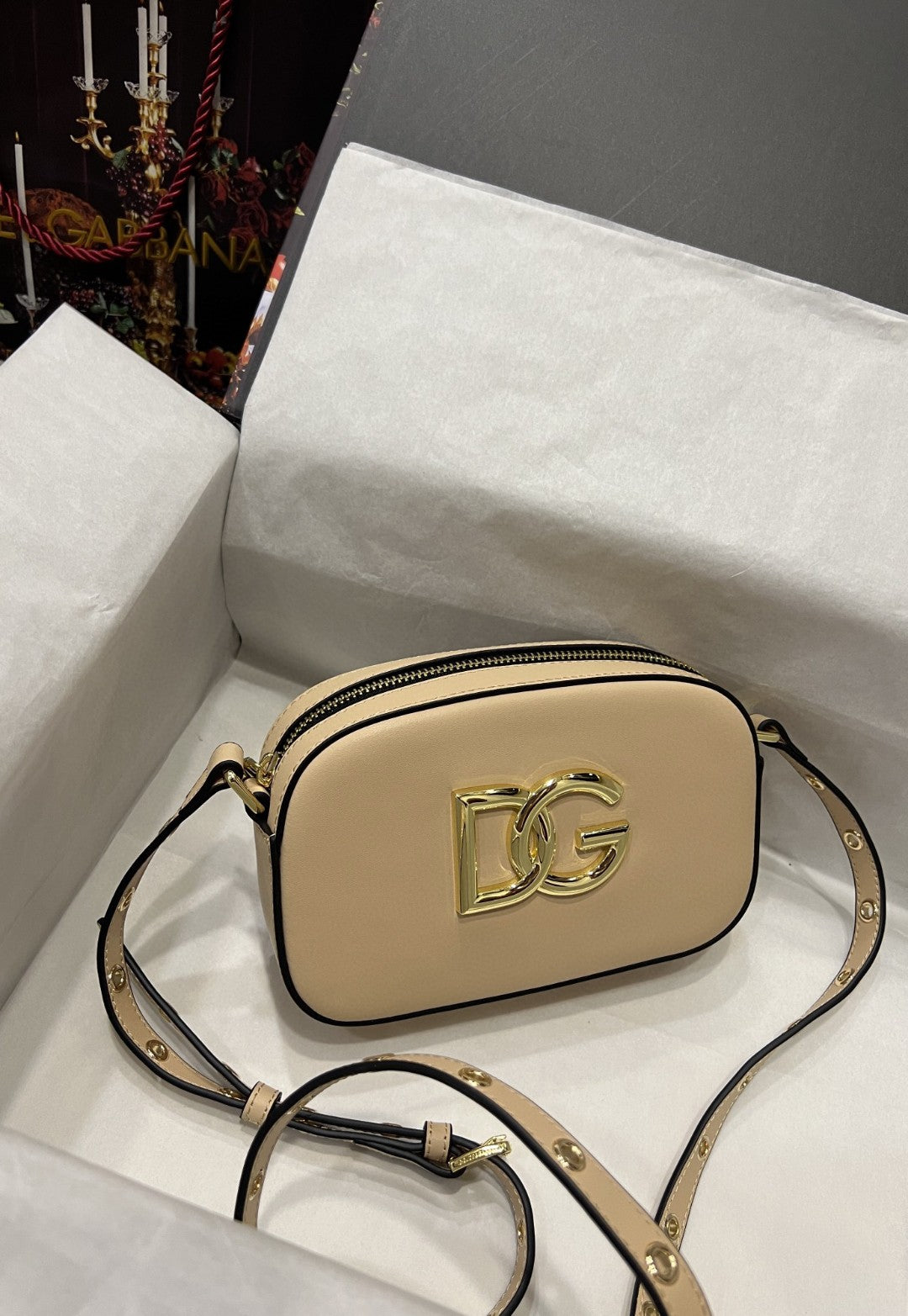 Top Quality Crossbody 3.5 Bag Beige For Women 7.5in/19cm Top Quality Top Quality7095AW57680404