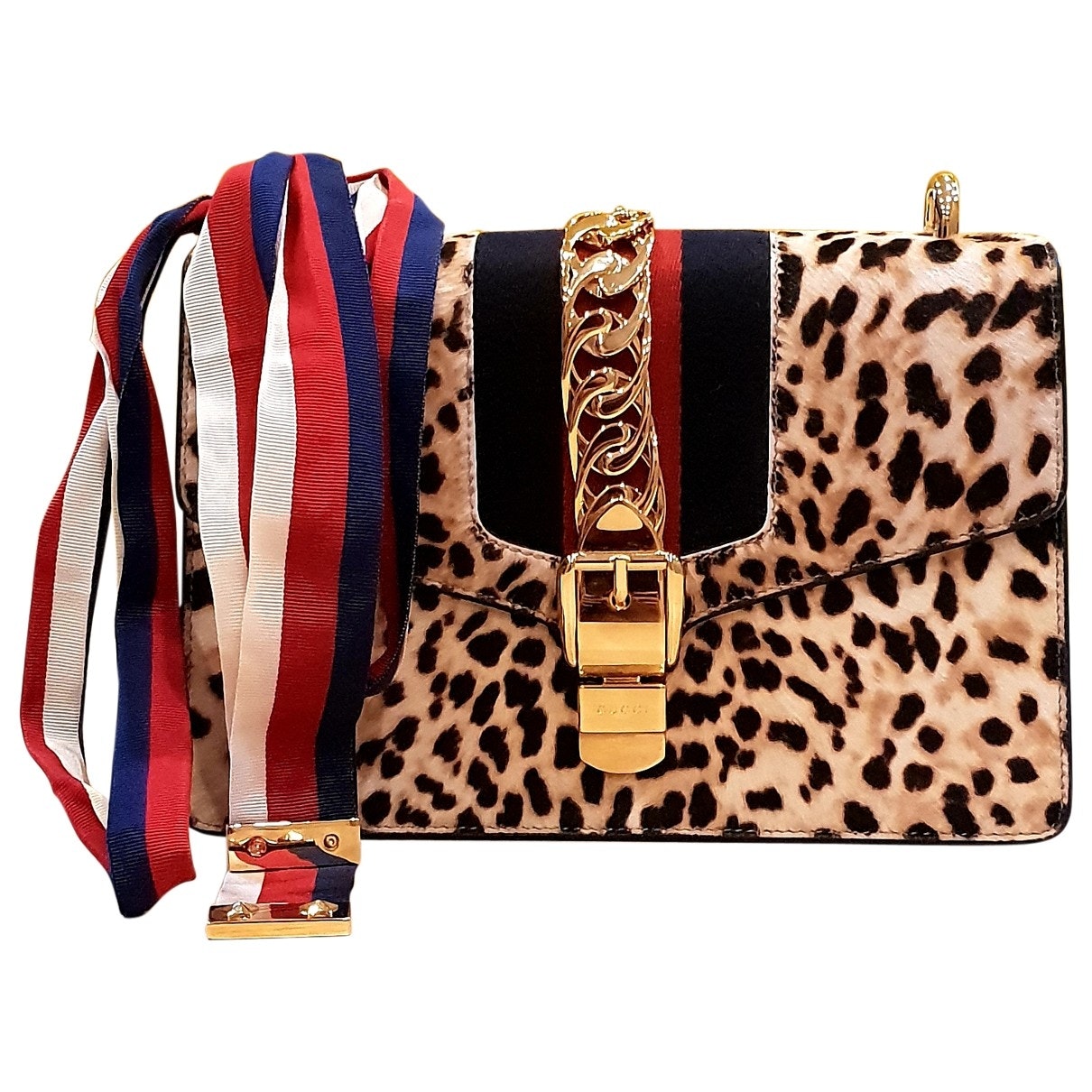 Gucci sylvie  leather handbag
