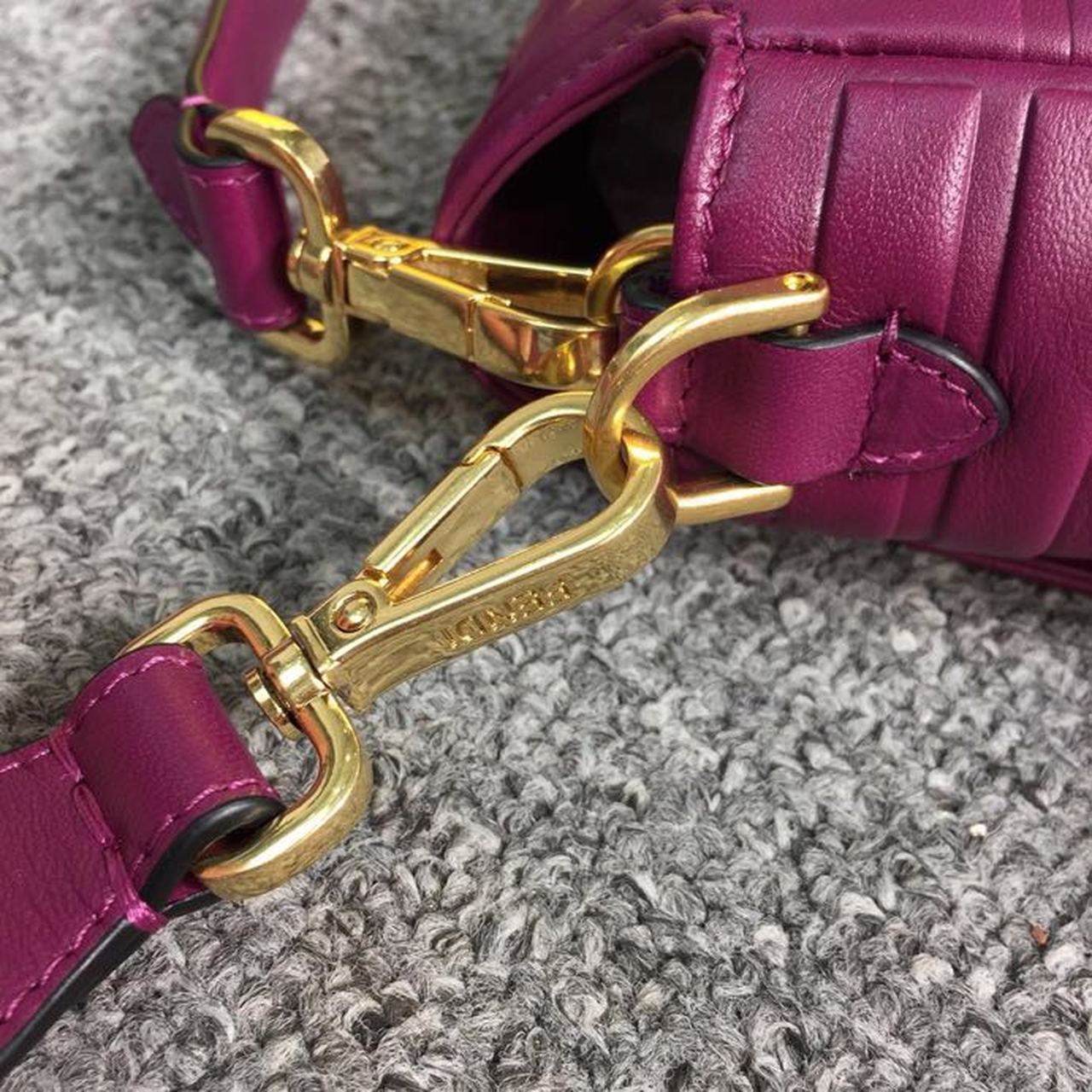 Top QualityTop Quality Baguette Nappa Purple For Women, Women’s Handbags, Shoulder And Crossbody Bags 10in/27cm FF 8BR600