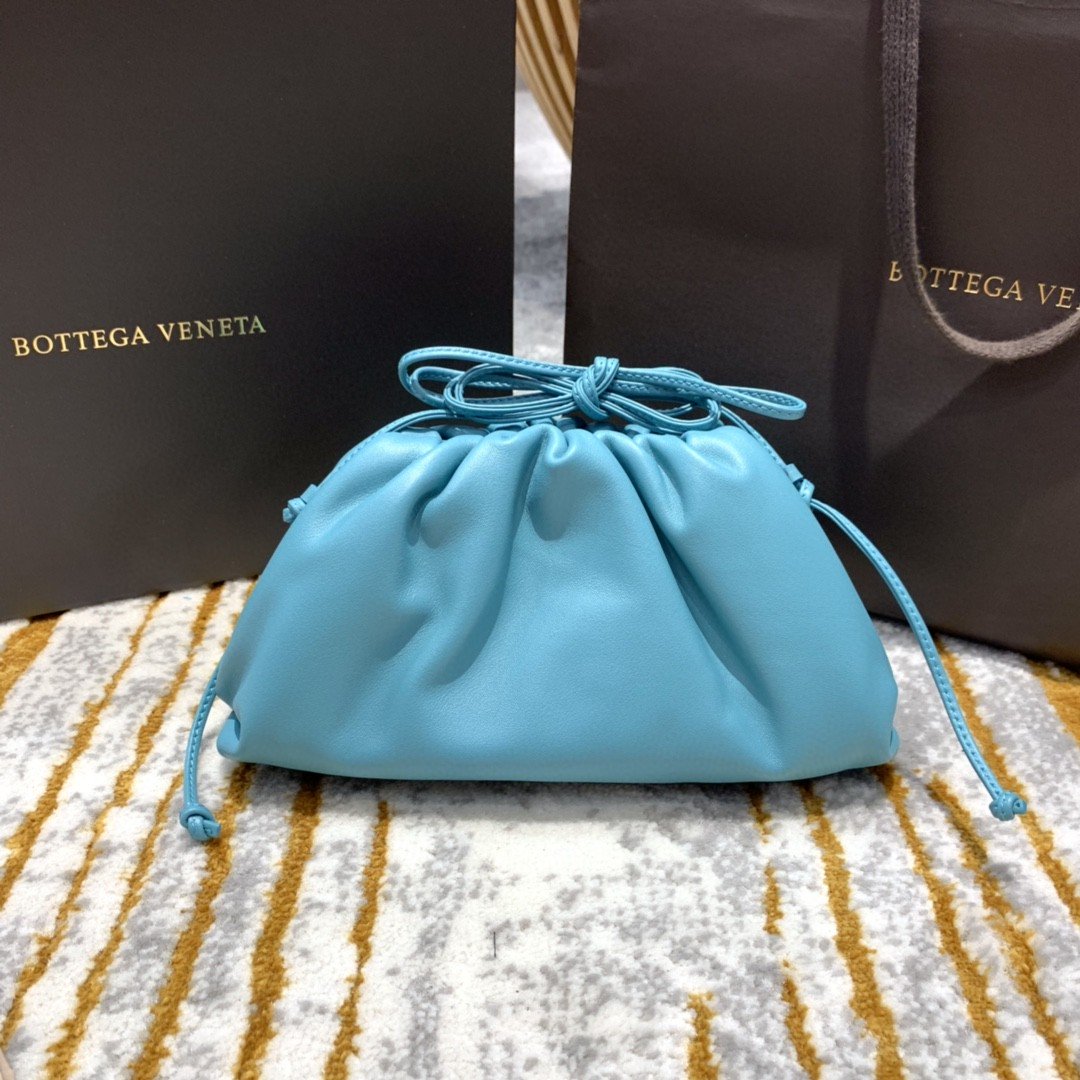 Top Quality Mini Pouch For Women 8.6in/22cm In Blue