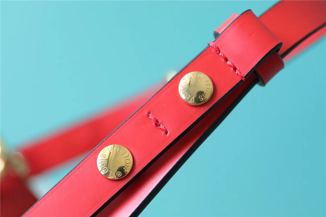 Top Quality Twist MM Bag Epi Red/ Pink For Women,  Shoulder and Cross Body Bags 9.1in/23cm Top Quality