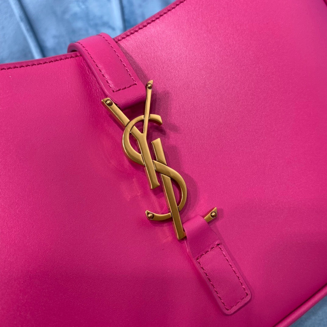 Top Quality Le 5 À 7 Hobo Bag In Smooth Pink For Women 9in/23cm YSL 6572282R20W5623