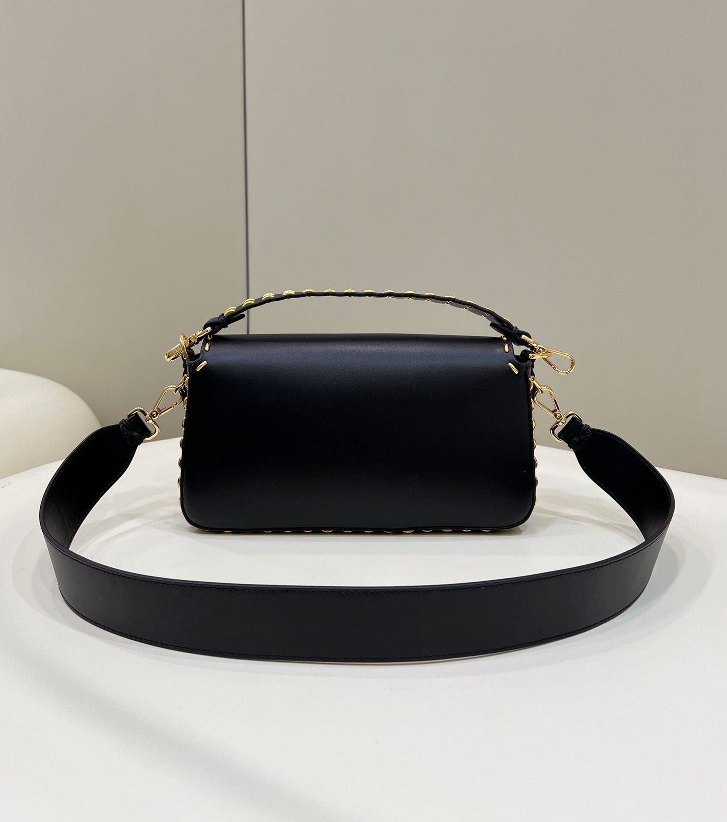 Top QualityTop Quality Mon Baguette Medium Black Bag For Woman 28cm/11in