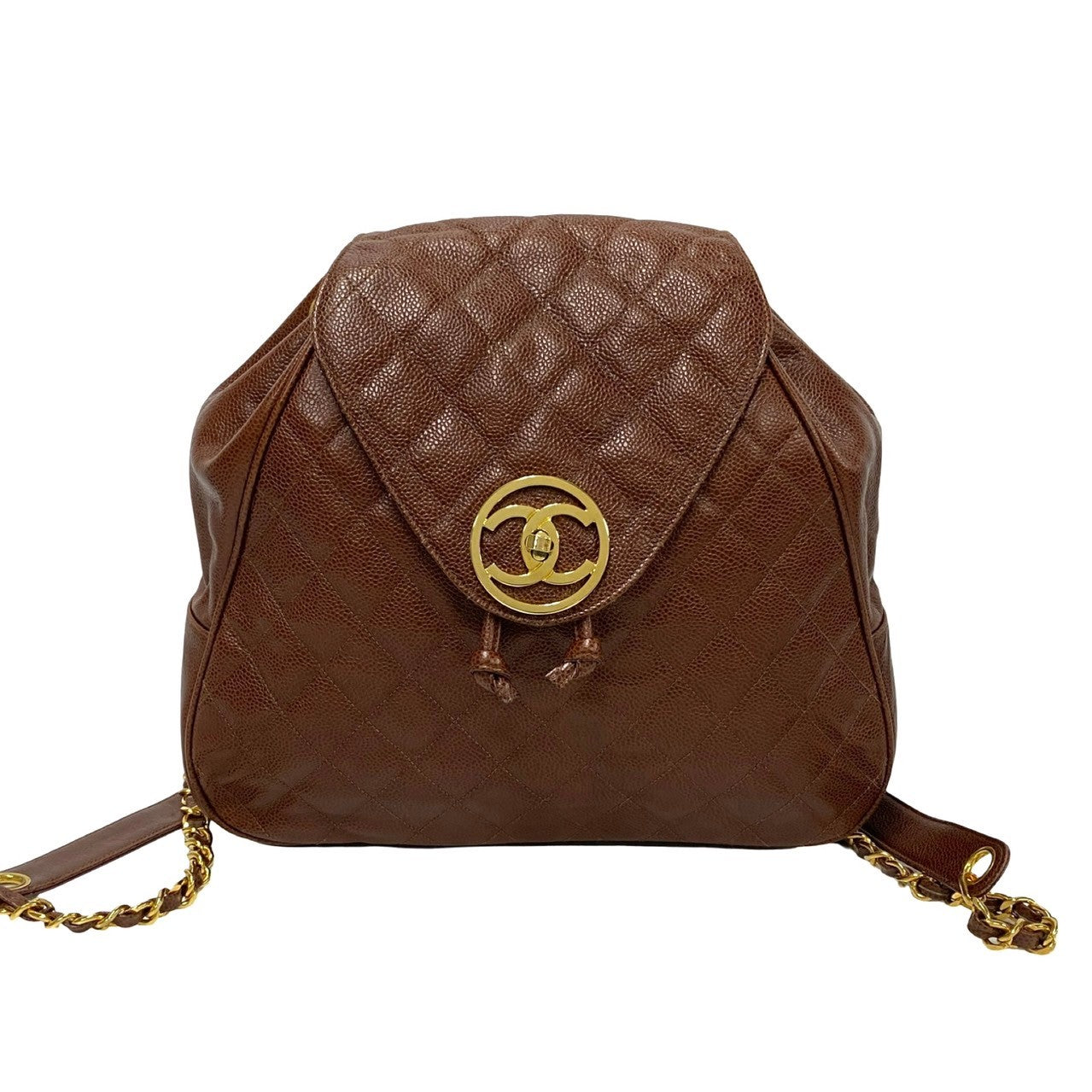 Chanel Matelasse Caviar Leather Backpack