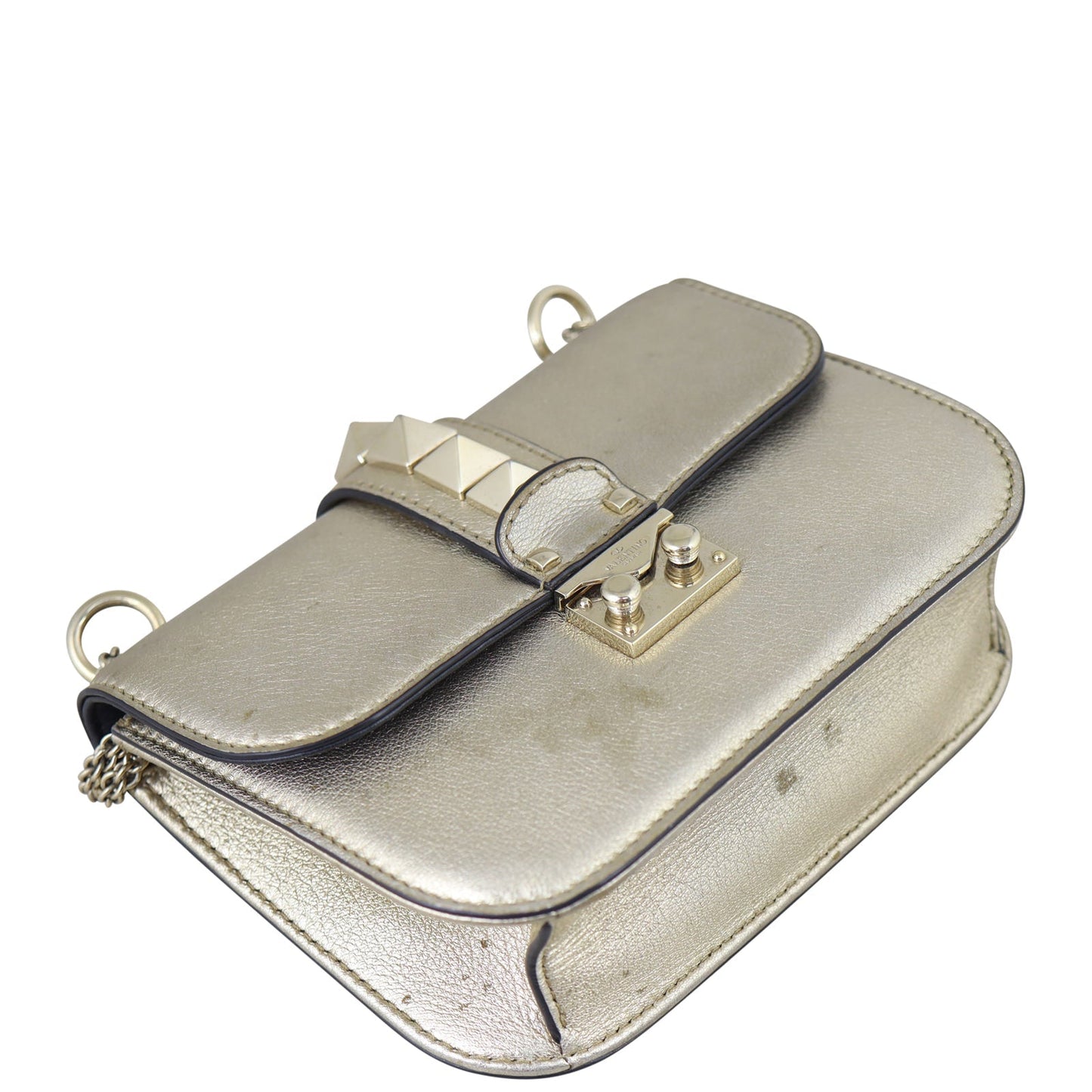 Valentino Glam Lock Small Shoulder Bag