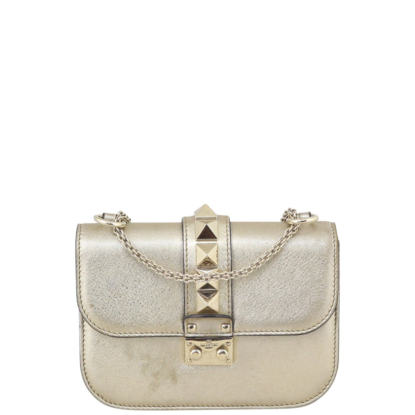 Valentino Glam Lock Small Shoulder Bag