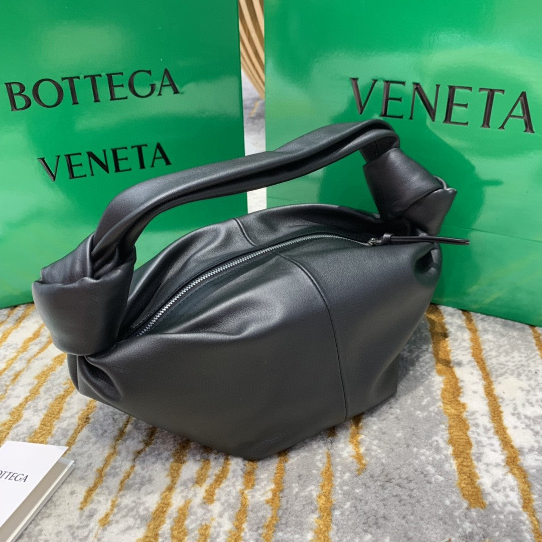 Top Quality Double Knot Bag For Women 11.8in/30cm In Black 629635VCP418425