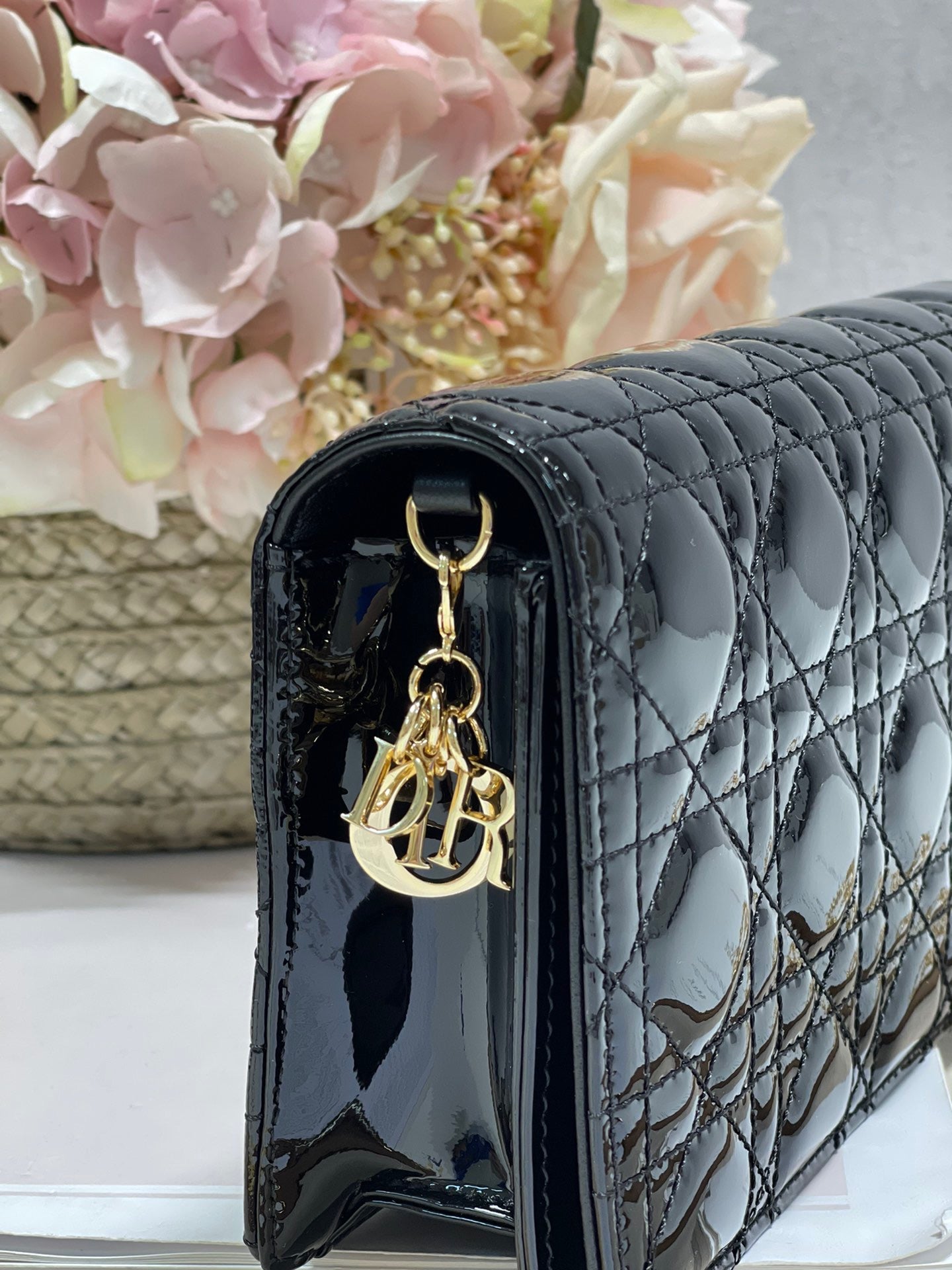 Top Quality Lady Pouch Black, For Women, Womens Handbags 8.5in/21.5cm CD S0204OVRB_M900