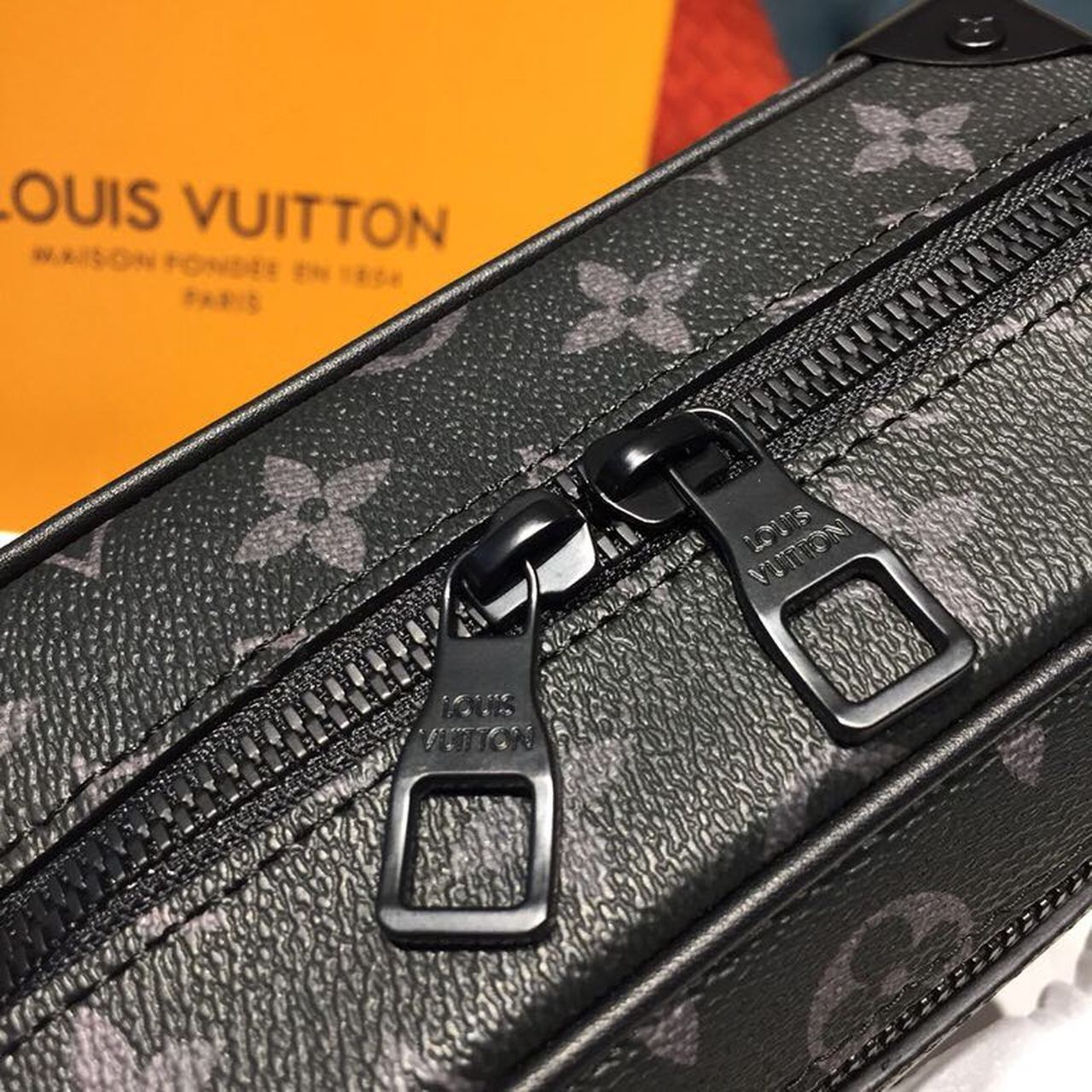 Top Quality Mini Soft Trunk Monogram Eclipse Canvas By Virgil Abloh For Men, Bags 7.3in/18.5cm Top Quality M44735