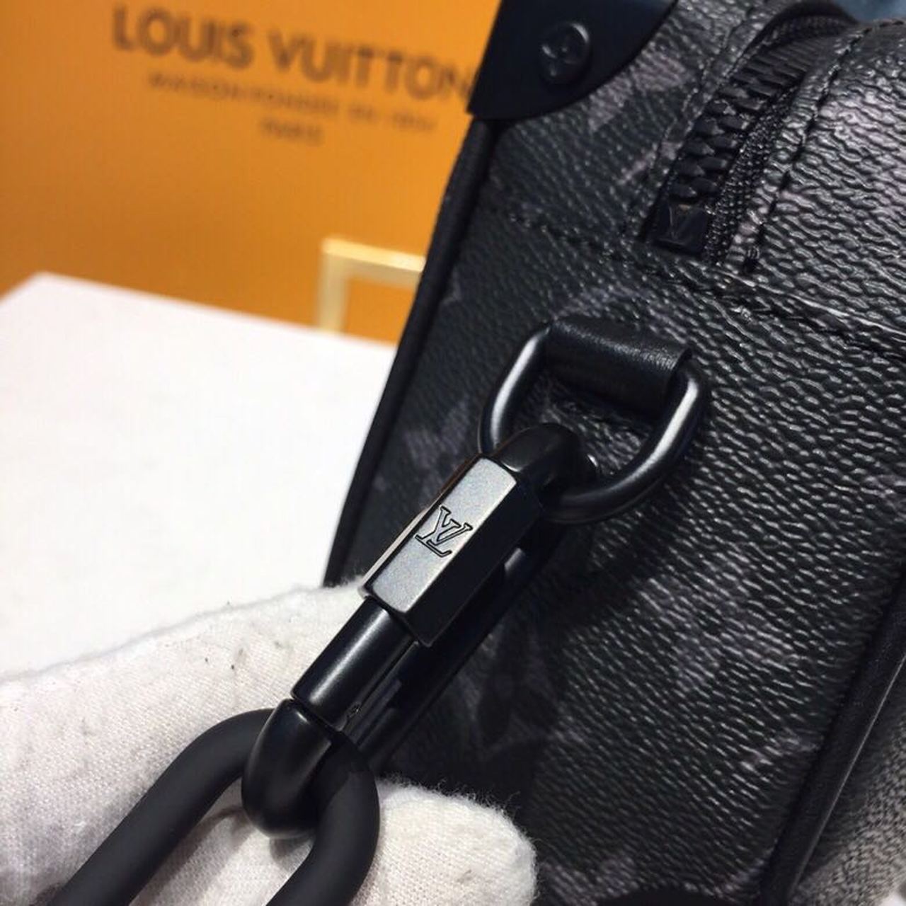 Top Quality Mini Soft Trunk Monogram Eclipse Canvas By Virgil Abloh For Men, Bags 7.3in/18.5cm Top Quality M44735