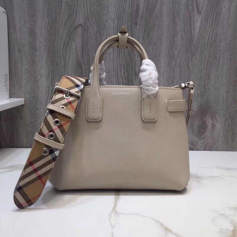 Top Quality The Small Banner Bag Beige For Women, Bags 10.6in/26cm