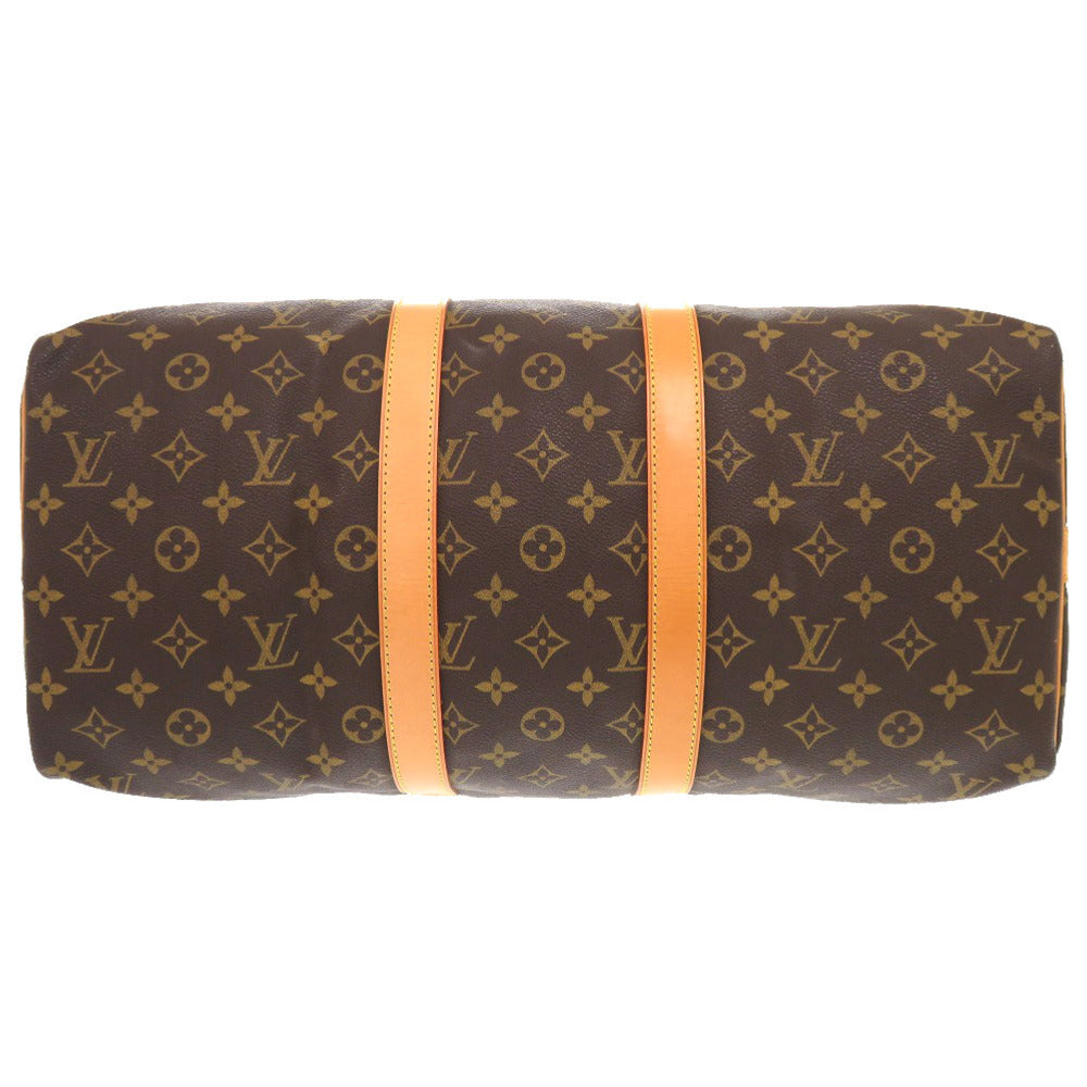 LOUIS VUITTON Boston Duffel bag M41418 Monogram canvas Brown Monogram Keepall bandouliere45 mens  d