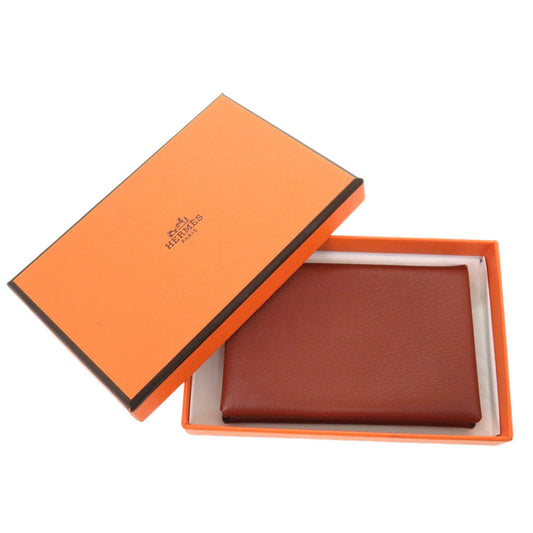 HERMES Card Case H064954CK4E Evercolor Brick Calvi Women  d