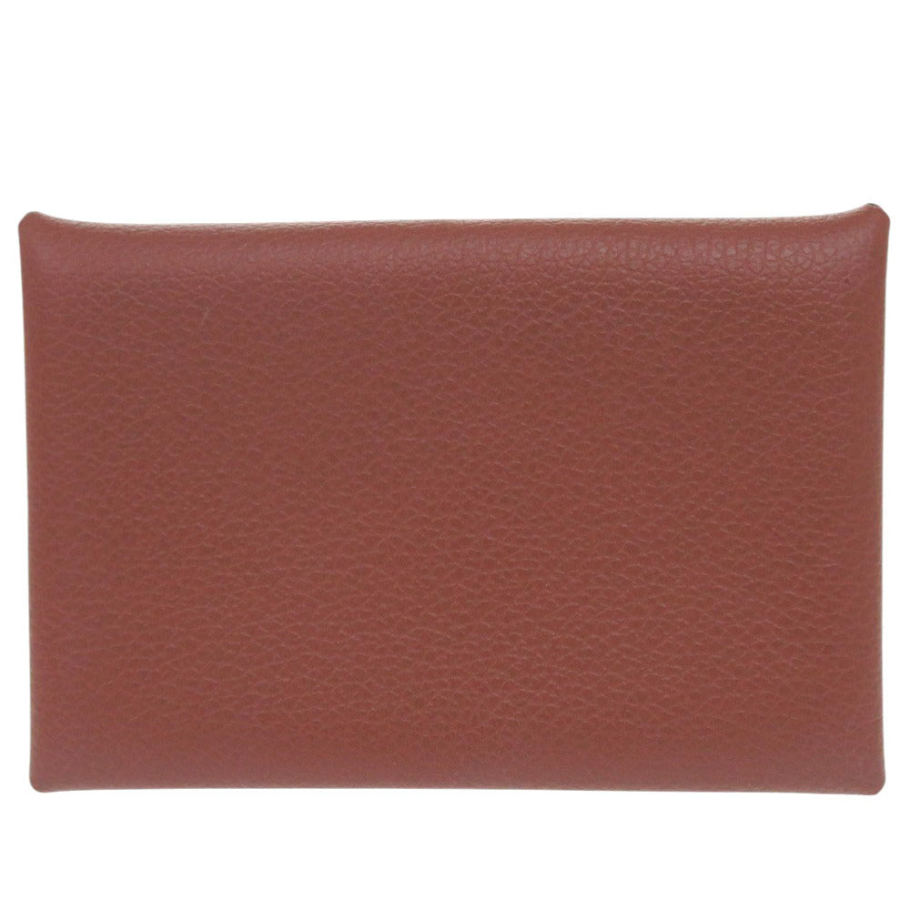 HERMES Card Case H064954CK4E Evercolor Brick Calvi Women  d