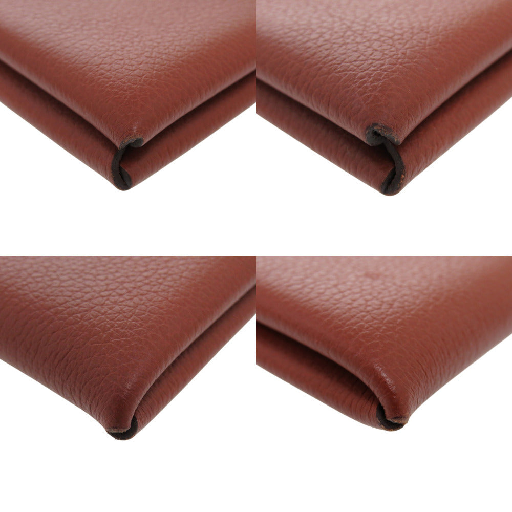 HERMES Card Case H064954CK4E Evercolor Brick Calvi Women  d