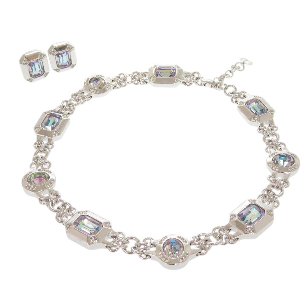 Christian Dior Other accessories Metal, Stone Silver   Necklaces & Earrings Women
