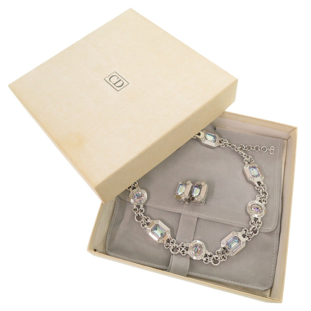 Christian Dior Other accessories Metal, Stone Silver   Necklaces & Earrings Women