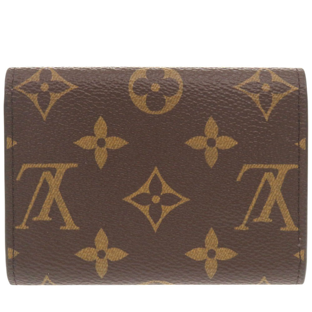 LOUIS VUITTON Bifold Wallet M62361 Monogram canvas Brown Monogram Portomone Rosary Women  d