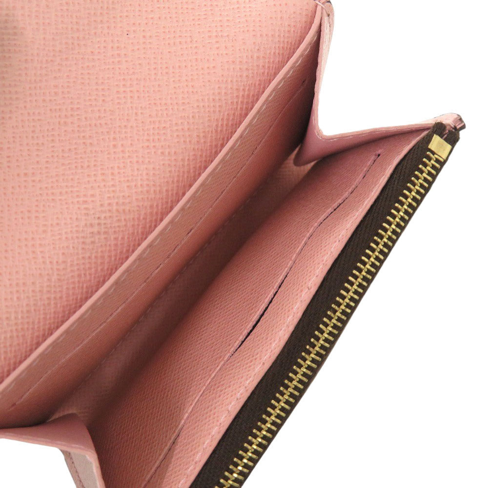 LOUIS VUITTON Bifold Wallet M62361 Monogram canvas Brown Monogram Portomone Rosary Women  d