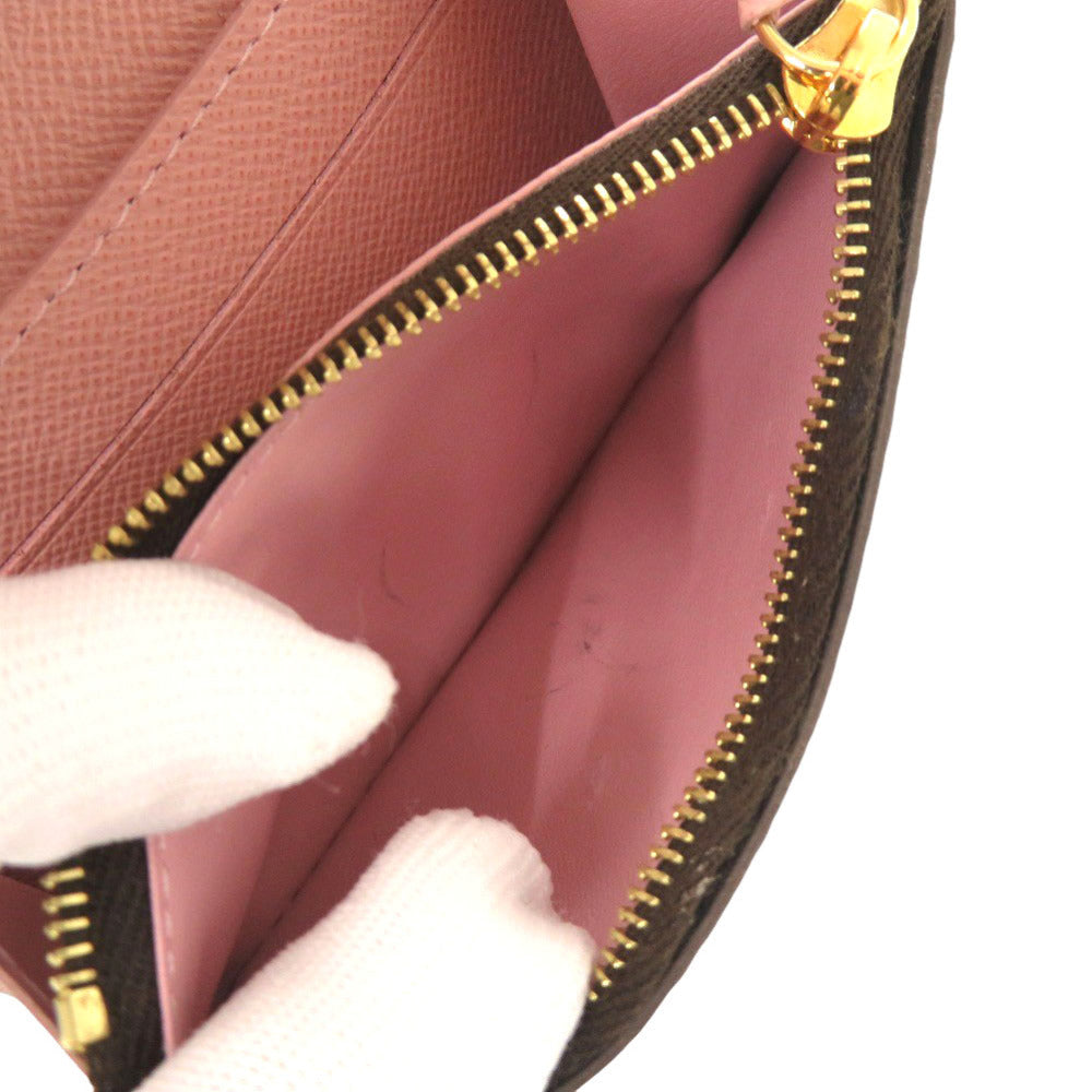 LOUIS VUITTON Bifold Wallet M62361 Monogram canvas Brown Monogram Portomone Rosary Women  d