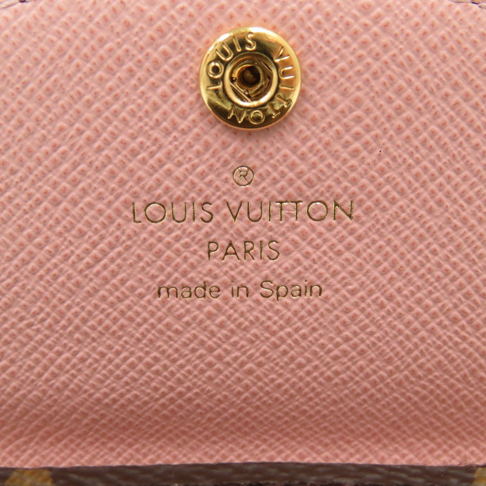 LOUIS VUITTON Bifold Wallet M62361 Monogram canvas Brown Monogram Portomone Rosary Women  d