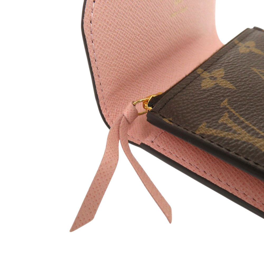 LOUIS VUITTON Bifold Wallet M62361 Monogram canvas Brown Monogram Portomone Rosary Women  d