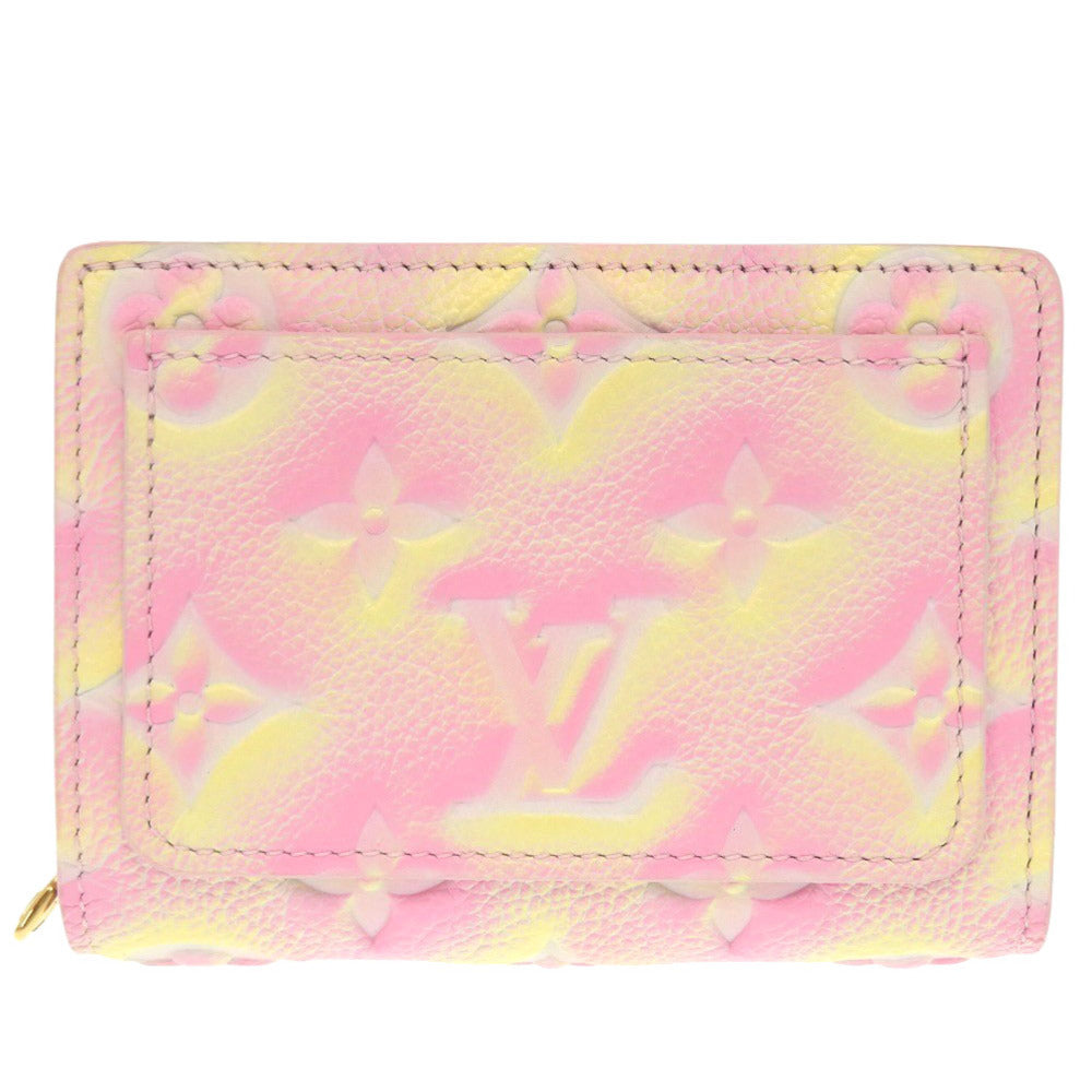 LOUIS VUITTON Bifold Wallet M81529 Monogram Ann Platt Light pink Monogram Unplant Portefeuille Claire