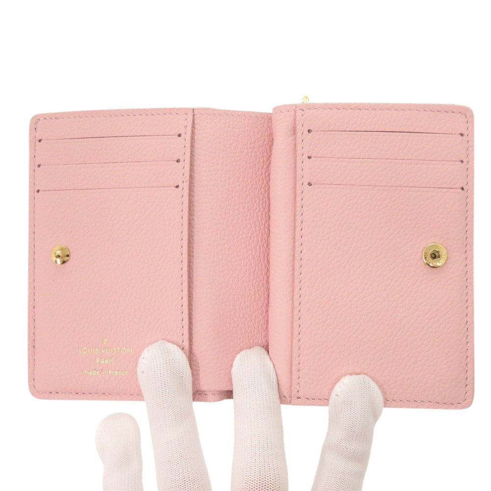 LOUIS VUITTON Bifold Wallet M81529 Monogram Ann Platt Light pink Monogram Unplant Portefeuille Claire Women  d