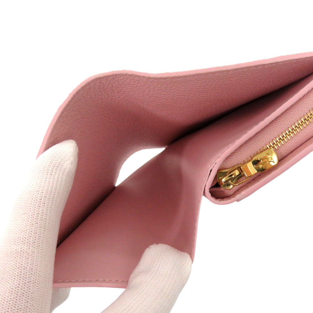 LOUIS VUITTON Bifold Wallet M81529 Monogram Ann Platt Light pink Monogram Unplant Portefeuille Claire Women  d