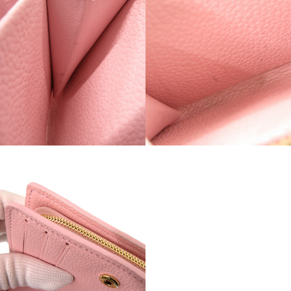 LOUIS VUITTON Bifold Wallet M81529 Monogram Ann Platt Light pink Monogram Unplant Portefeuille Claire Women  d