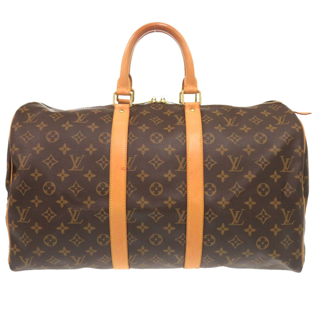 LOUIS VUITTON Boston Duffel bag M41428 Monogram canvas Brown Monogram Keepall 45 mens  d