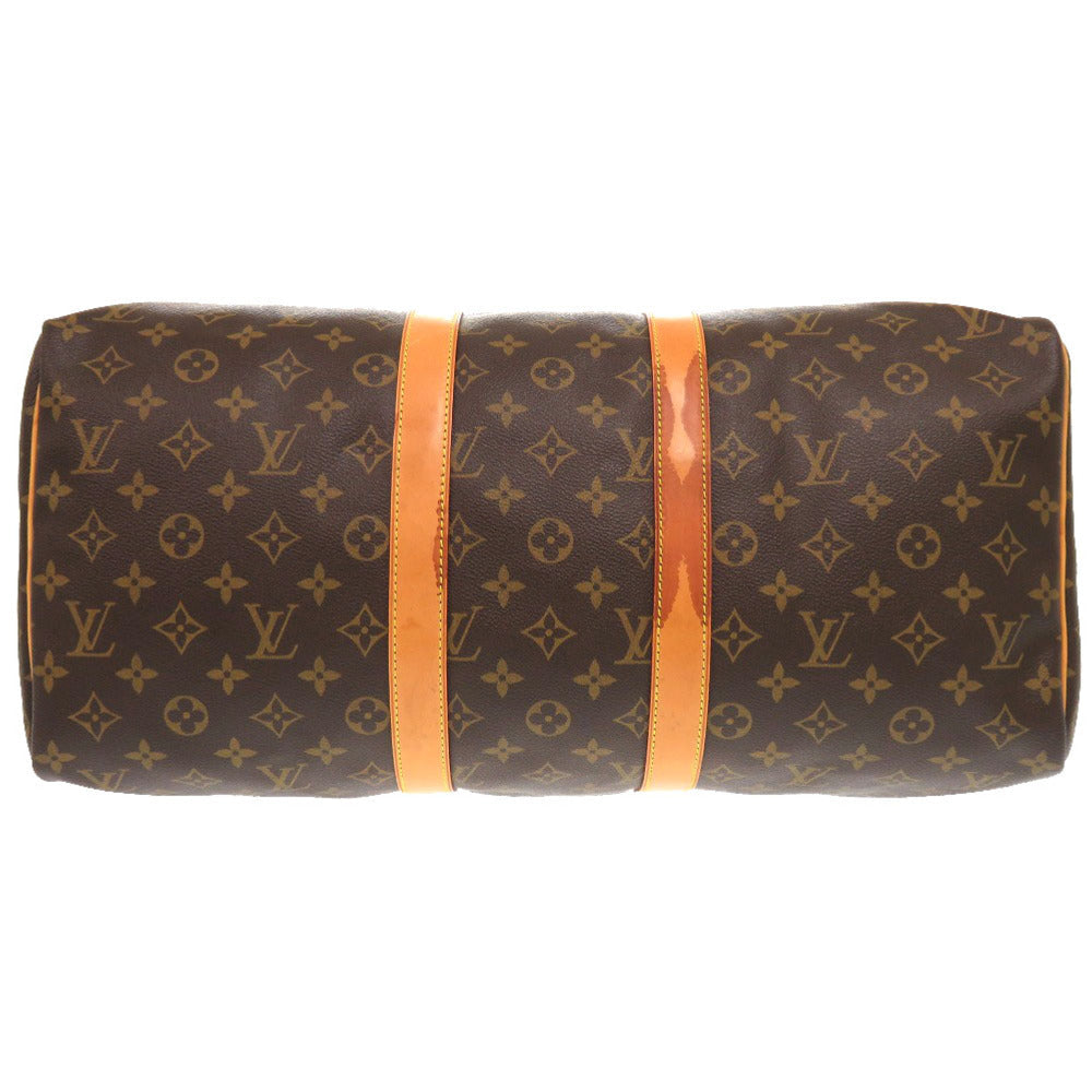 LOUIS VUITTON Boston Duffel bag M41428 Monogram canvas Brown Monogram Keepall 45 mens  d