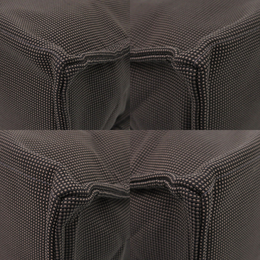 HERMES Tote Bag canvas gray Her Line Tote MM mens  d