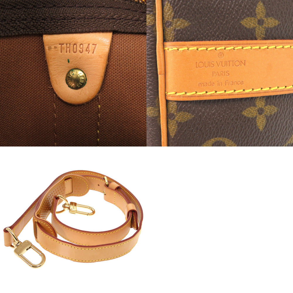 LOUIS VUITTON Boston Duffel bag M41416 Monogram canvas Brown Monogram Keepall bandouliere50 mens  d