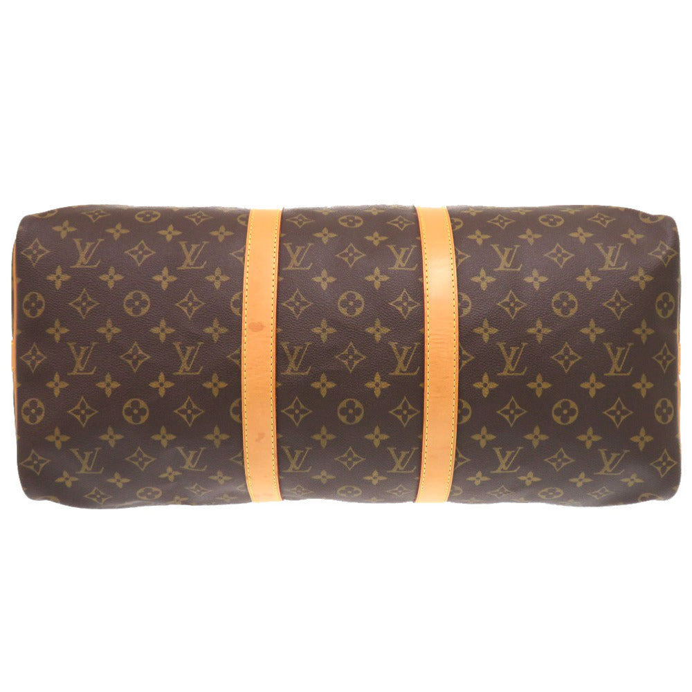 LOUIS VUITTON Boston Duffel bag M41416 Monogram canvas Brown Monogram Keepall bandouliere50 mens  d