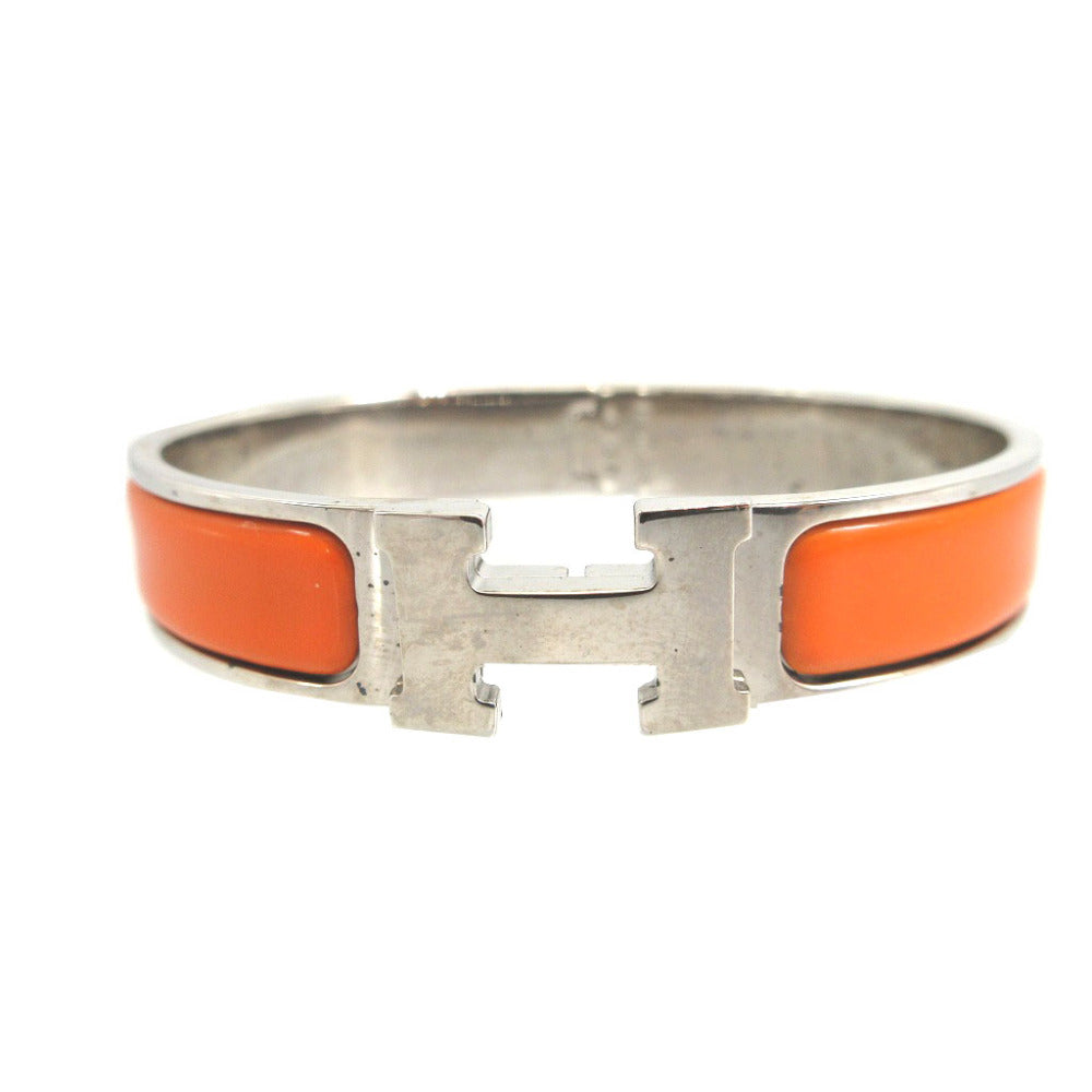 HERMES bracelet metal Orange Bangle Click Crack H PM unisex(Unisex)  d