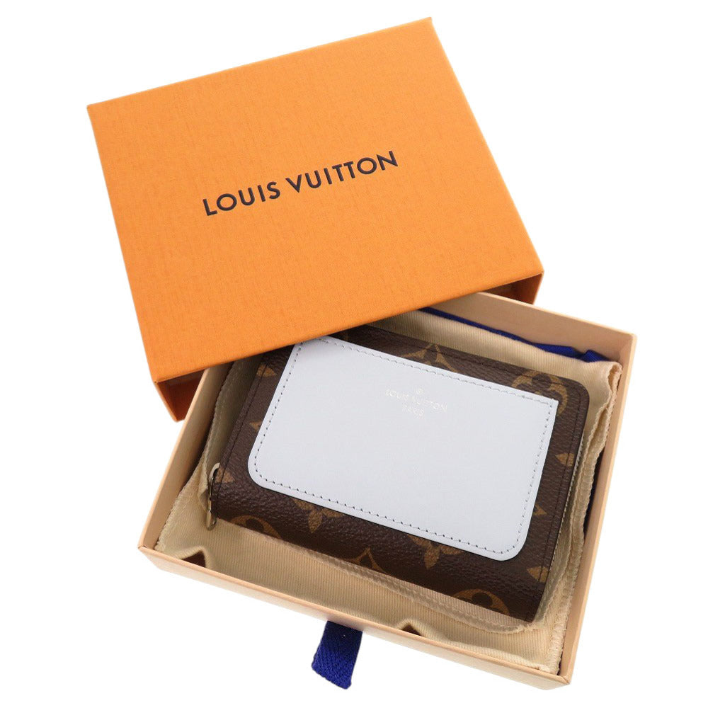 LOUIS VUITTON Bifold Wallet M11778 Monogram canvas Washed Blue Monogram Portefeuille Lou Women  d
