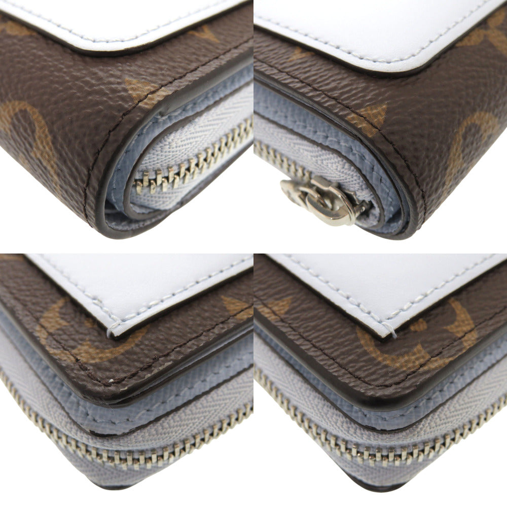 LOUIS VUITTON Bifold Wallet M11778 Monogram canvas Washed Blue Monogram Portefeuille Lou Women  d
