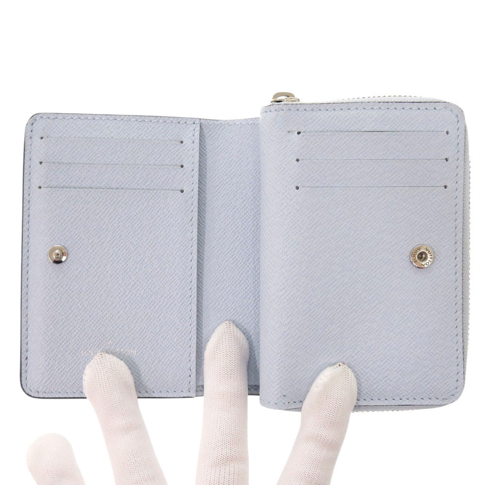 LOUIS VUITTON Bifold Wallet M11778 Monogram canvas Washed Blue Monogram Portefeuille Lou Women  d