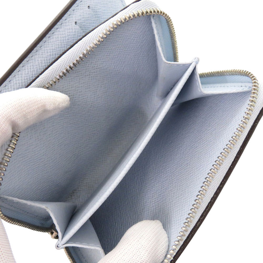 LOUIS VUITTON Bifold Wallet M11778 Monogram canvas Washed Blue Monogram Portefeuille Lou Women  d