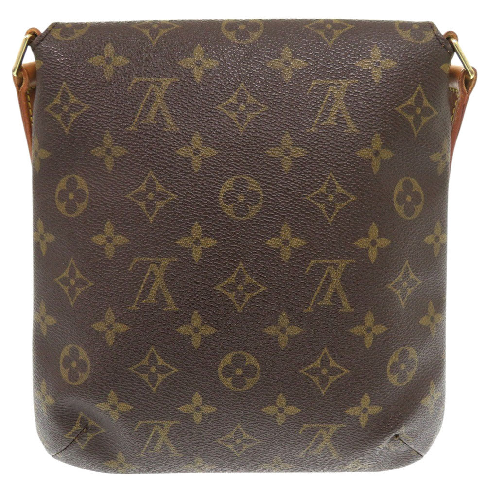 LOUIS VUITTON Shoulder Bag M51258 Monogram PVC coated canvas, leather Brown strap Monogram M tte Salsa Short Women