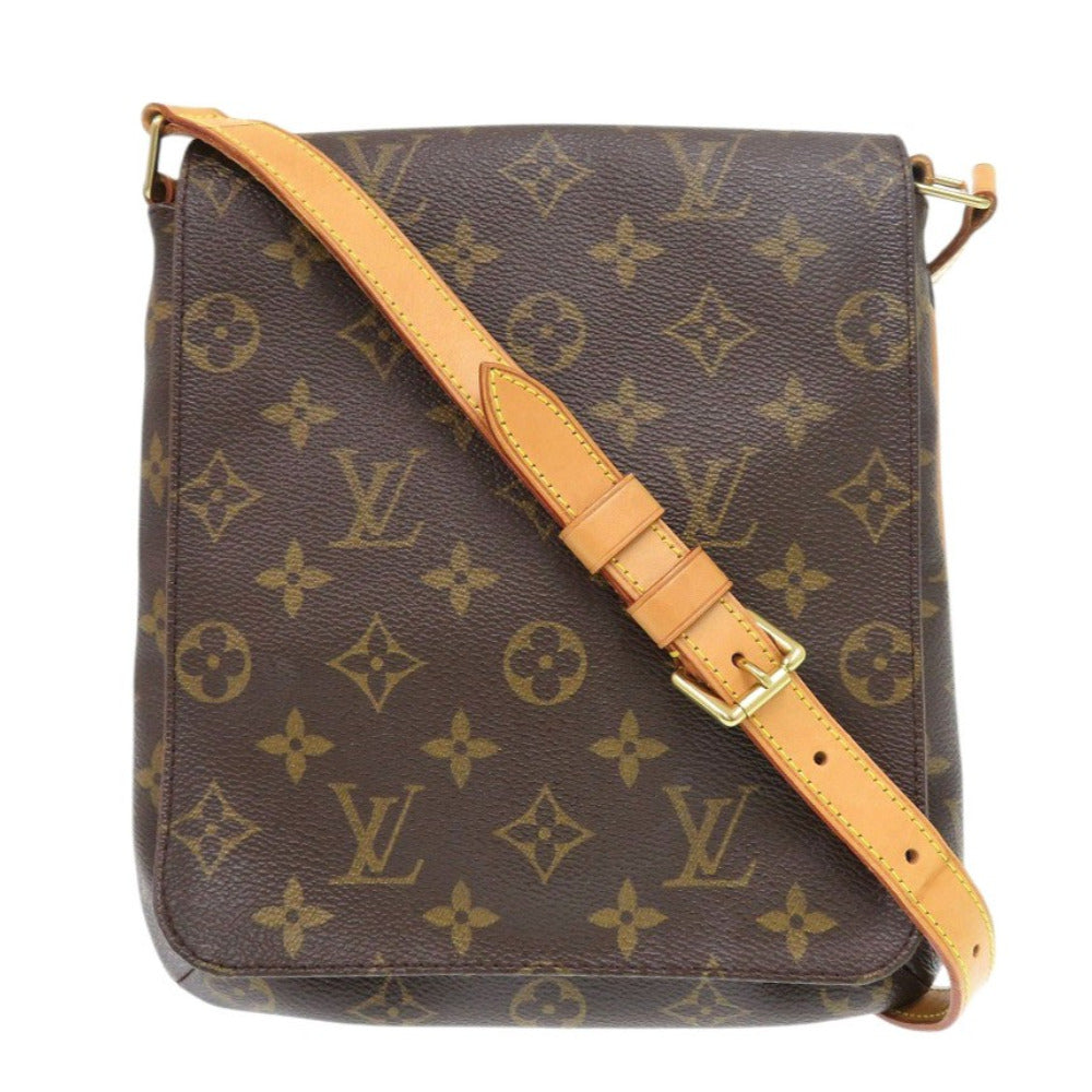 LOUIS VUITTON Shoulder Bag M51258 Monogram canvas Brown Monogram M tte Salsa short strap
